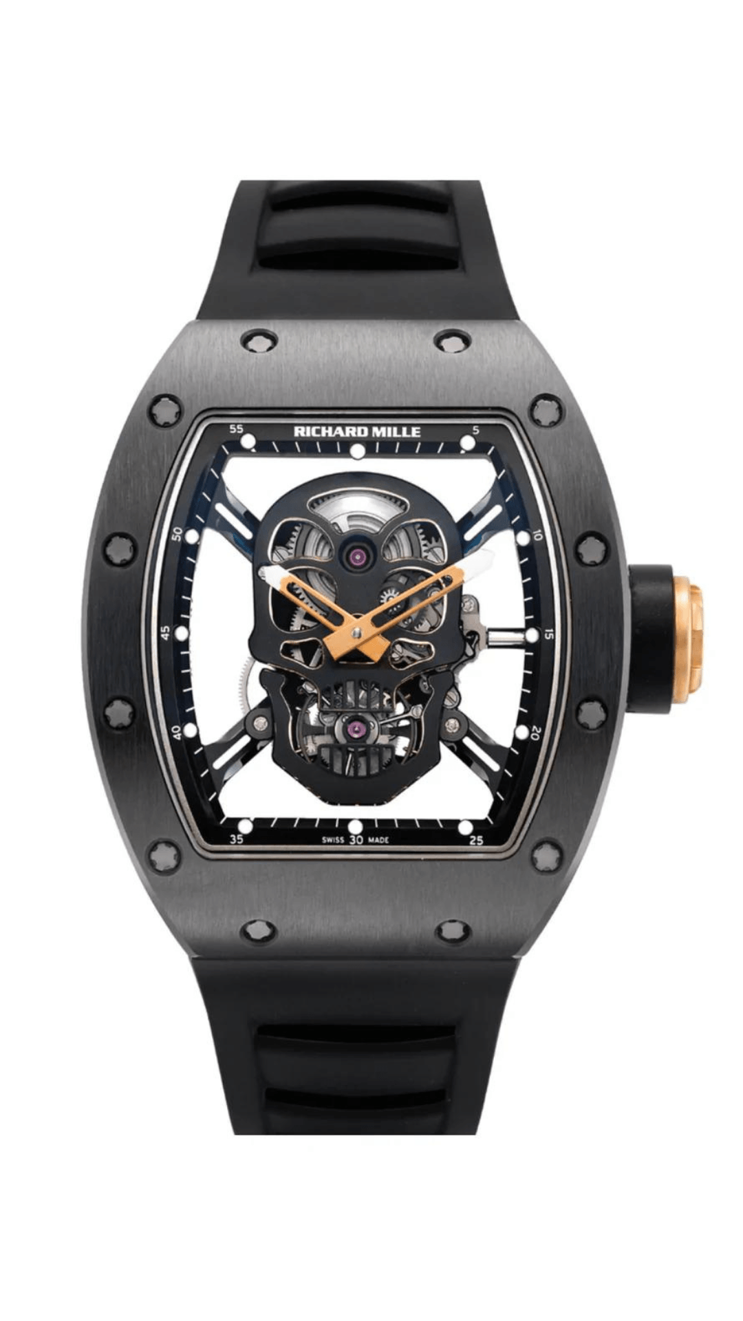 Richard mille skull watch asia edition sale