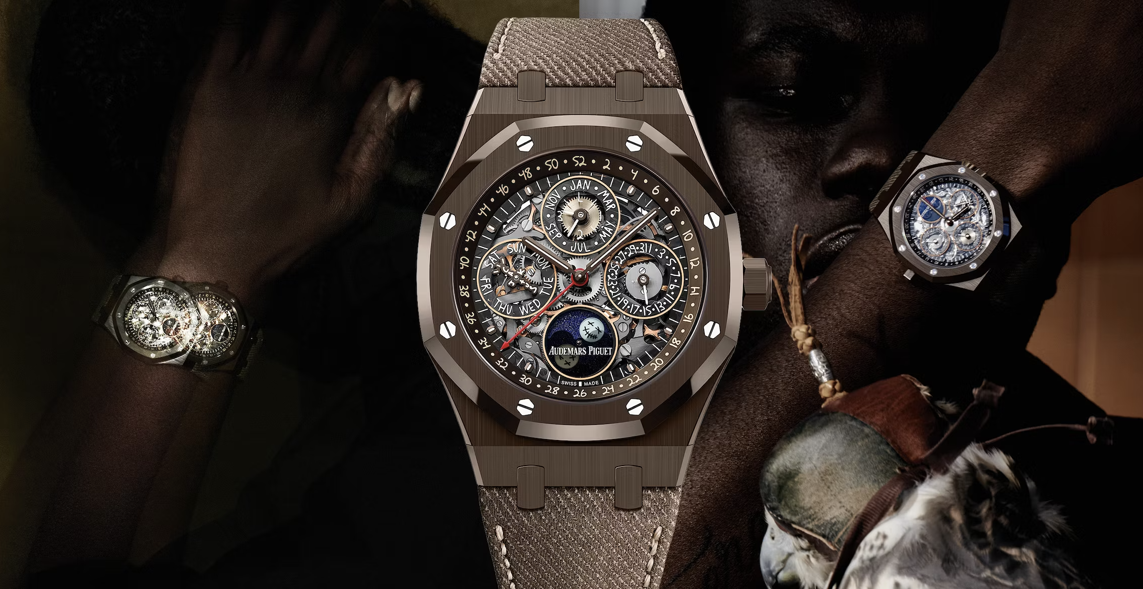 Introducing Travis Scott Presents The AP Royal Oak Perpetual Calendar Openworked ‘Cactus Jack’ LE