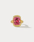 Peachy Pink Spinel Ring - Ammrada