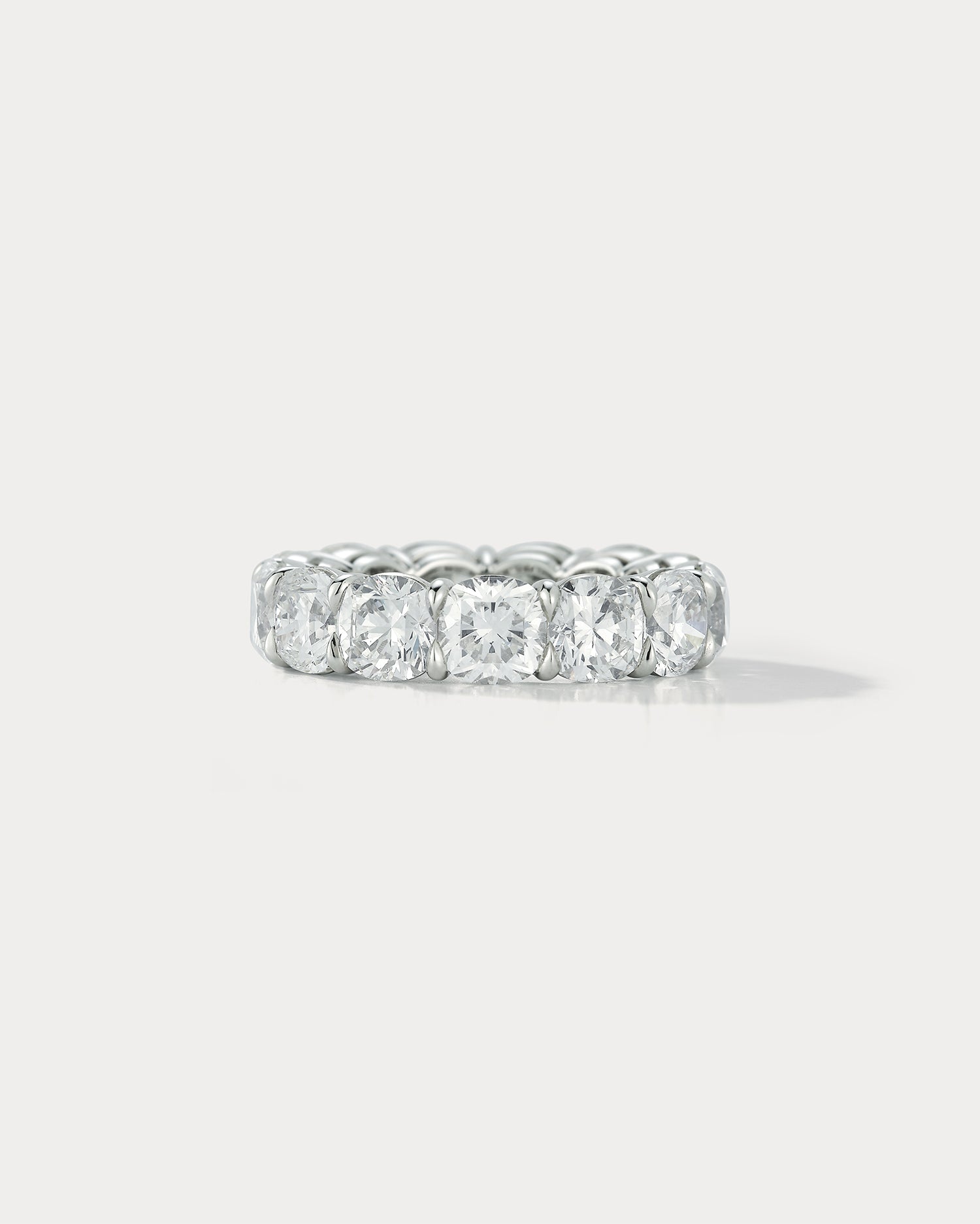 Diamond Cushion Cut Wedding Band - Ammrada