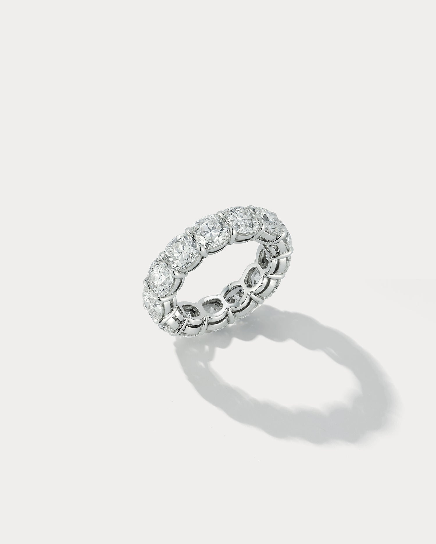 Diamond Cushion Cut Wedding Band - Ammrada