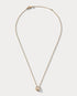 Heartnote Rose Gold and Pearl Ceramic Pendant - Ammrada