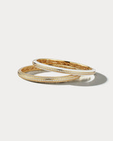 Yellow Gold & Diamond Bangle - Ammrada