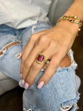 Peachy Pink Spinel Ring - Ammrada