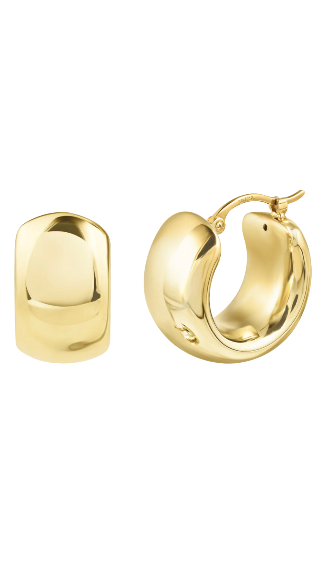 ISA GRUTMAN CHUNKY HOOPS