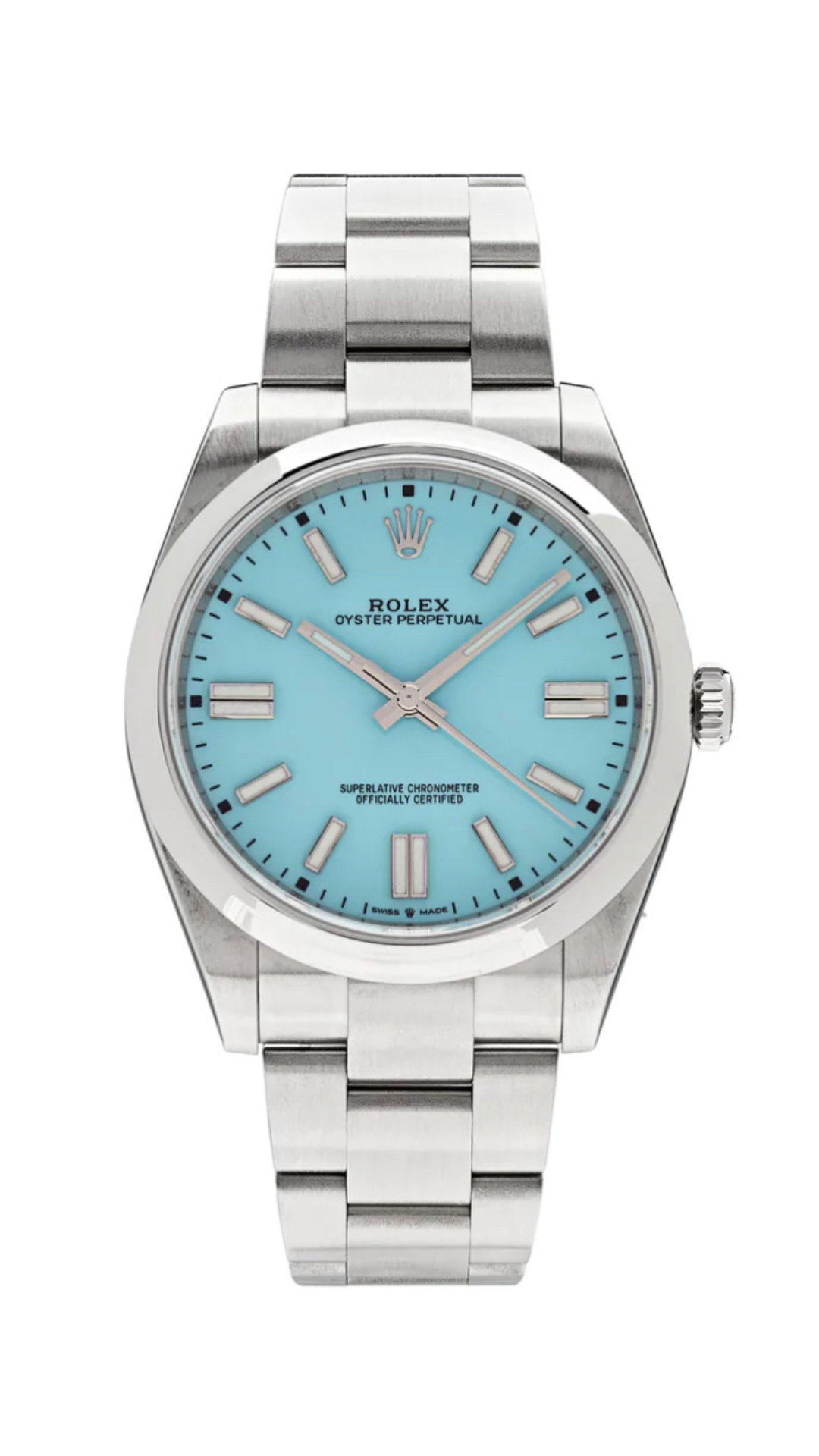 Rolex Oyster Perpetual &quot;Tiffany 41&quot; Reference 124300 - HauteLuxuryWatches