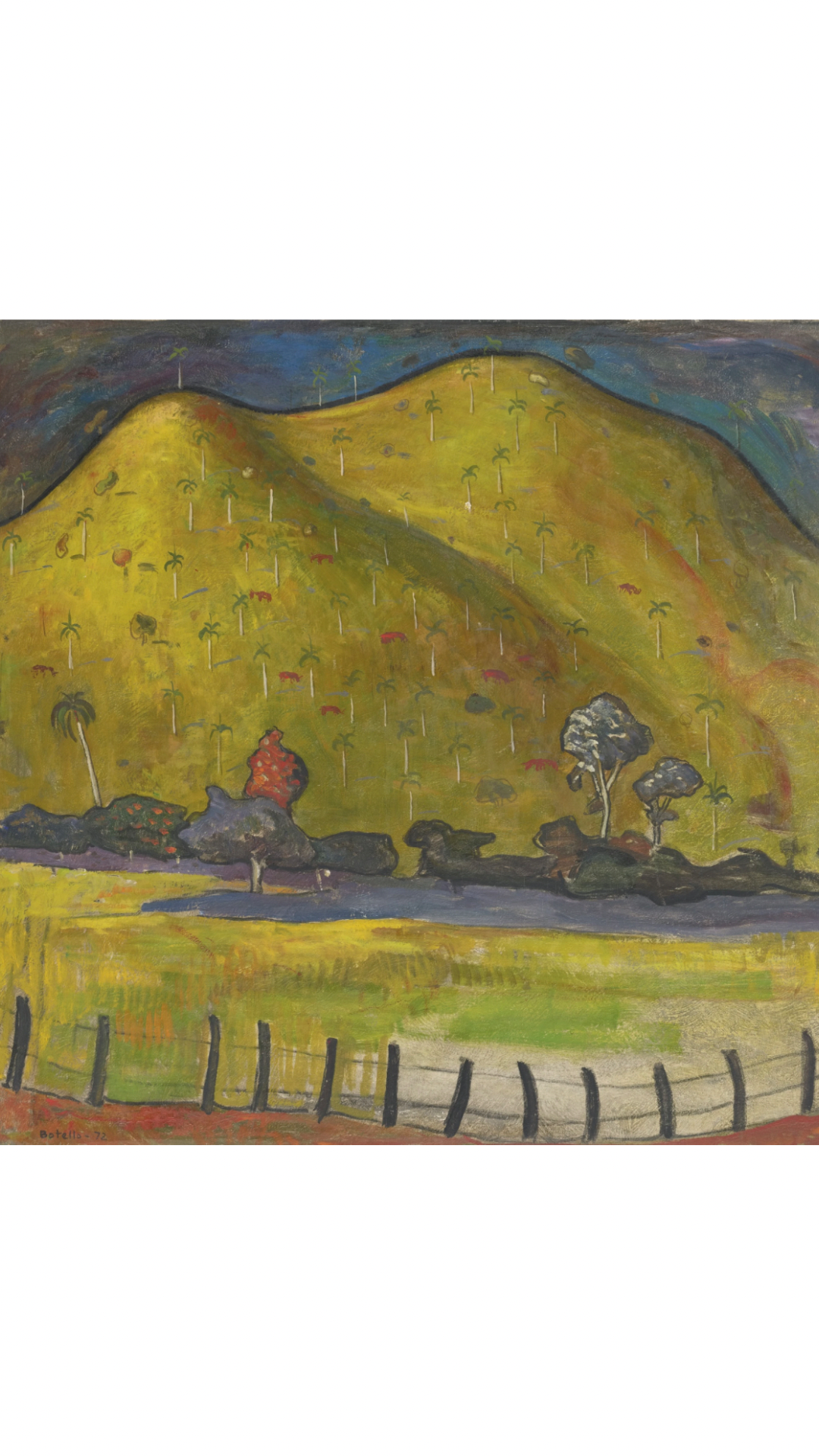 Ángel Botello (1913-1986) ‘Haitian Landscape’ - HauteLuxuryWatches