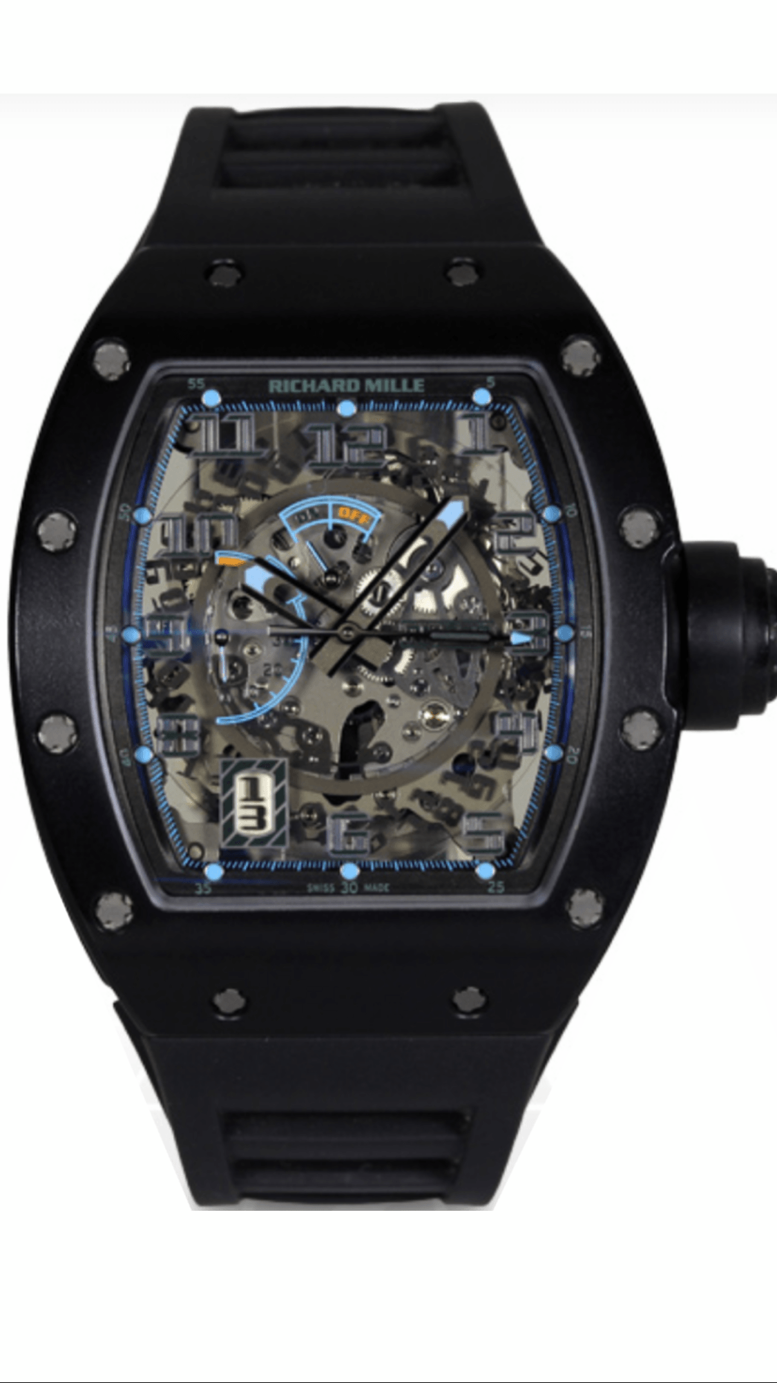 Richard Mille RM30 Carbon Kronometry AN CA - HauteLuxuryWatches