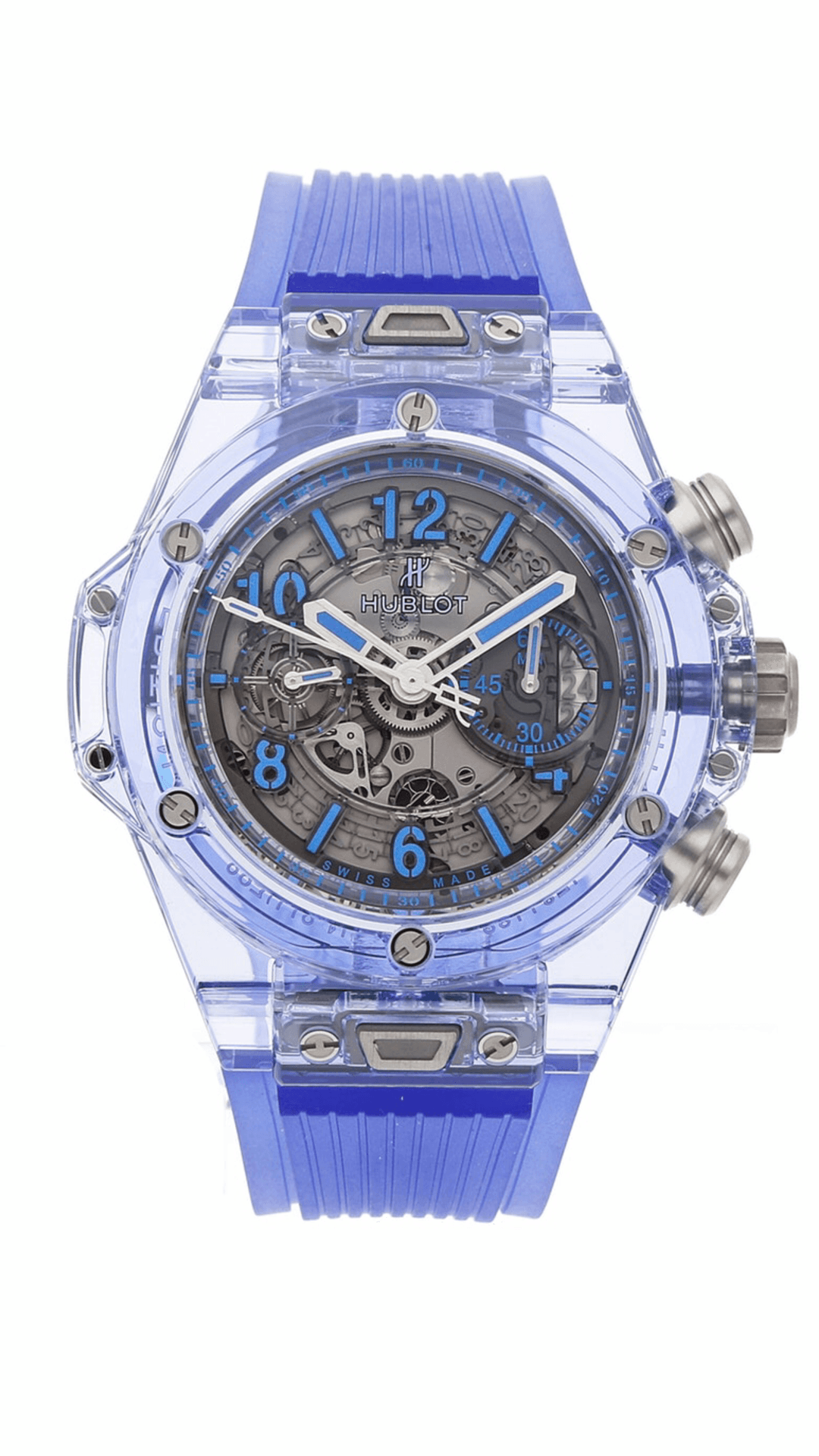 Hublot Big Bang Unico Sapphire Blue 411.JL.4809.RT - HauteLuxuryWatches