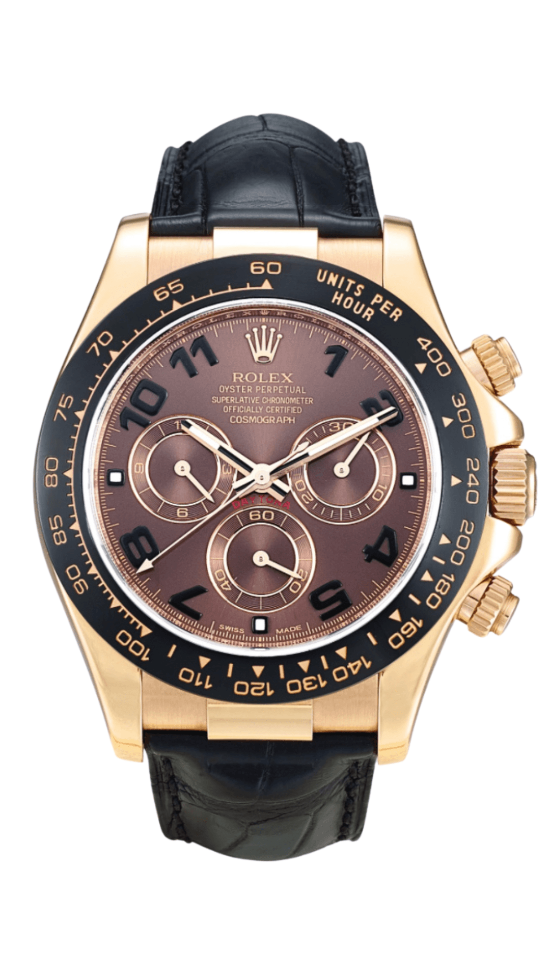 Rolex Daytona 116515LN Everose Chocolate Dial - HauteLuxuryWatches