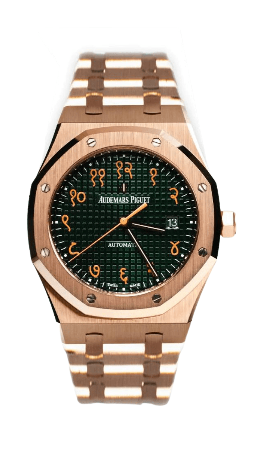 Audemars Piguet Royal Oak ‘Indian Sanskrit’ 15409OR.OO.1220.OR.01 - HauteLuxuryWatches