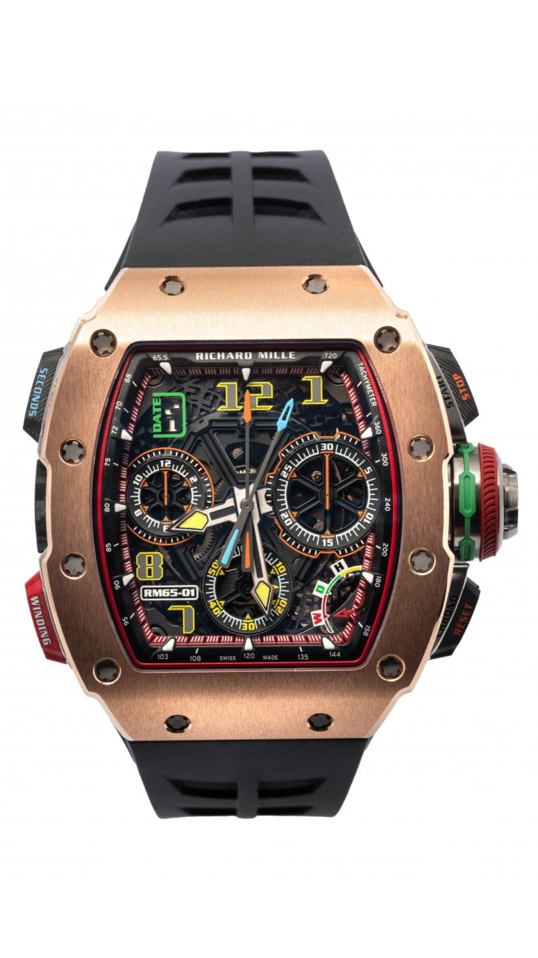 Richard Mille RM65-01 Rose Gold - HauteLuxuryWatches