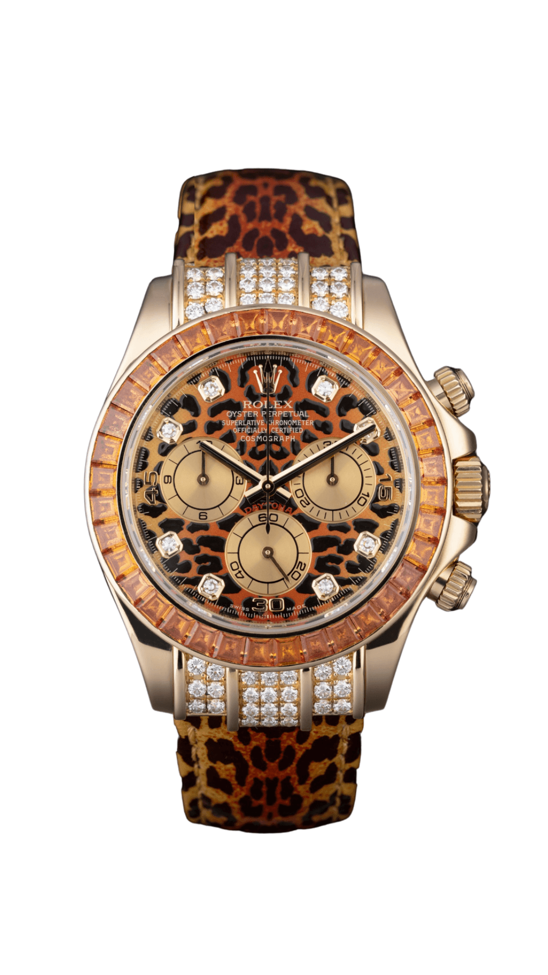 Rolex Daytona Leopard 116598SACO - HauteLuxuryWatches