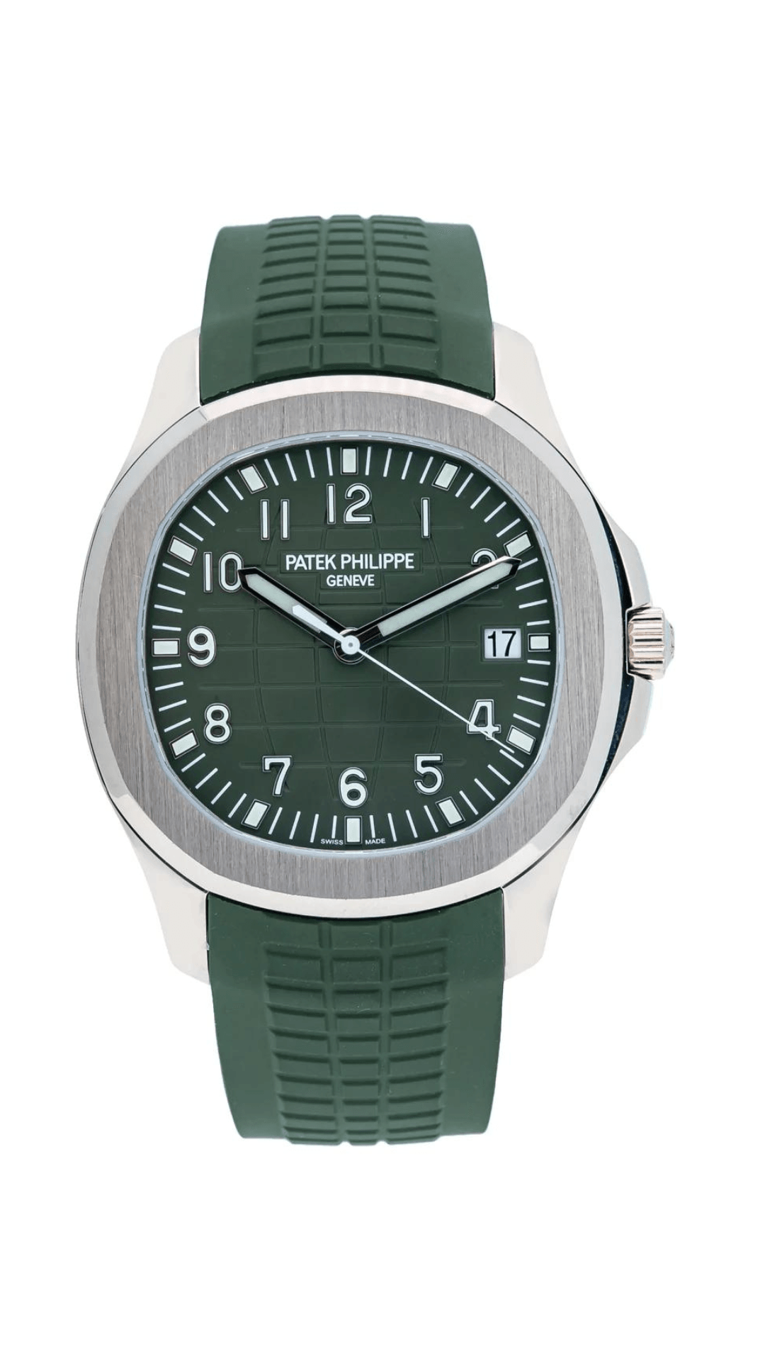 Patek Philippe 5168G ‘Khaki Green’ Aquanaut - HauteLuxuryWatches