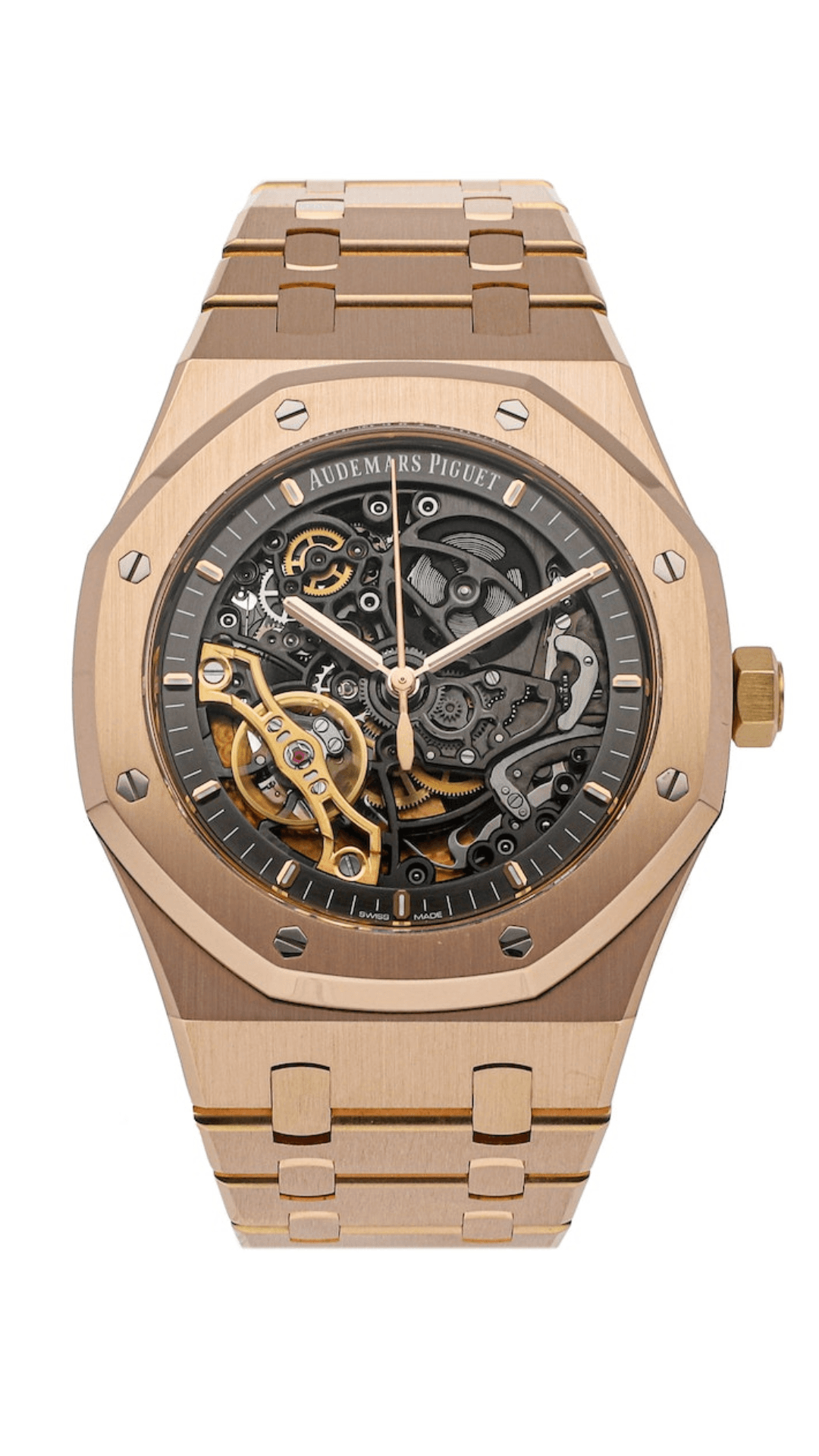 Audemars Piguet Royal Oak ‘Double Balance’ Skeleton 15407OR.OO.1220OR.01 - HauteLuxuryWatches