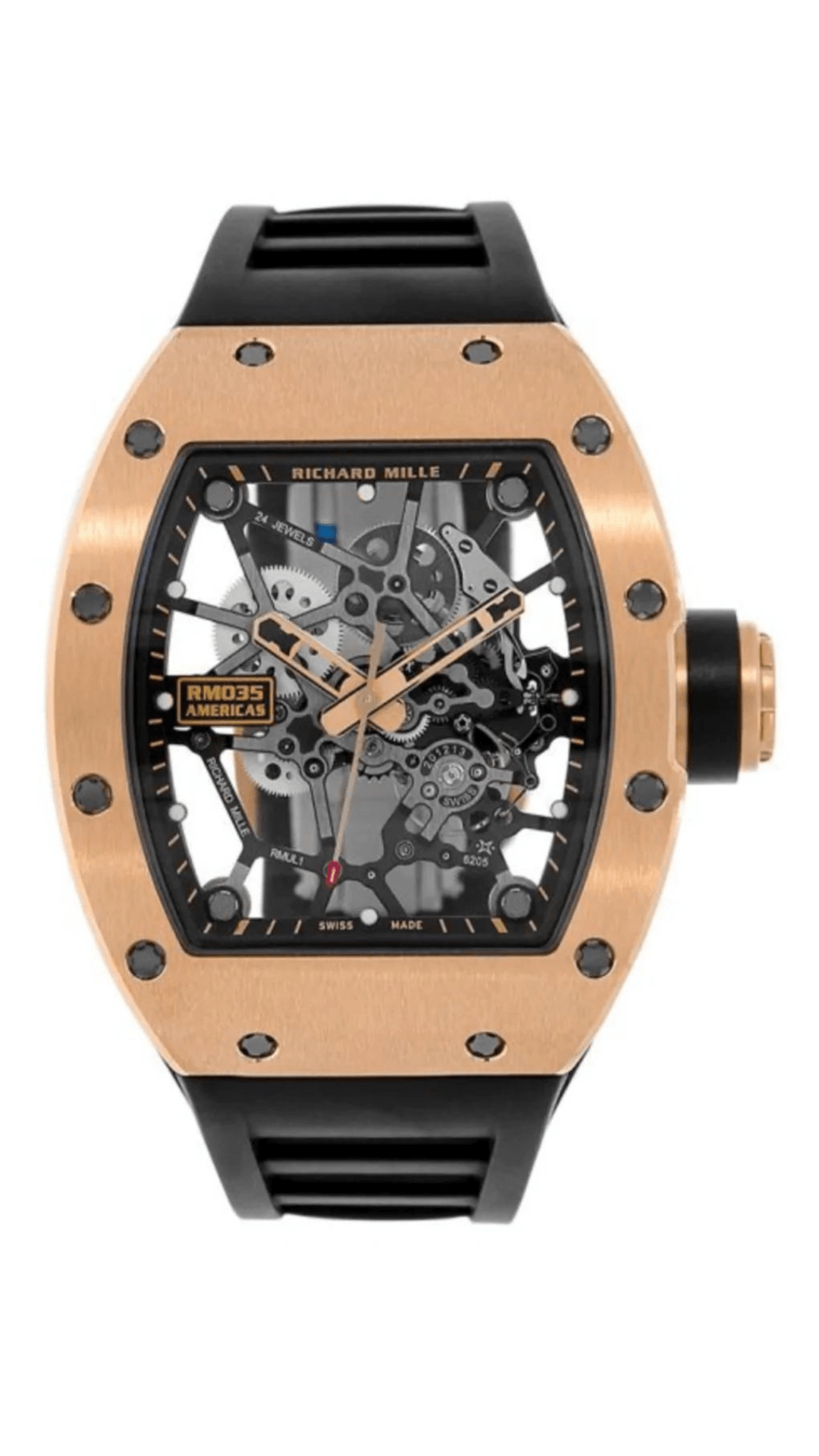 Richard Mille RM35 Gold Toro - HauteLuxuryWatches