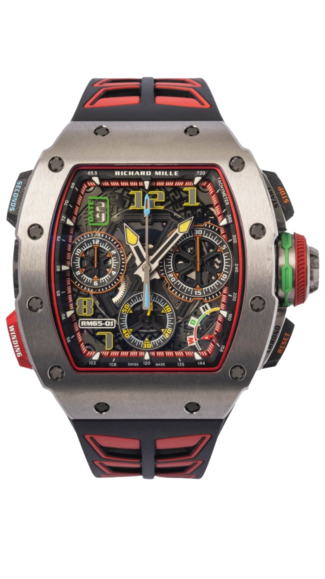 Richard Mille RM65-01 Titanium - HauteLuxuryWatches