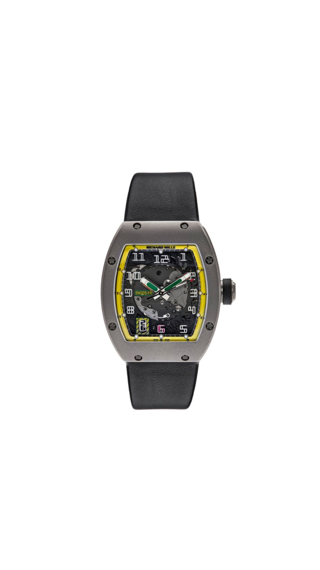 Richard Mille Felipe Massa Titanium Limited Edition RM005 - HauteLuxuryWatches